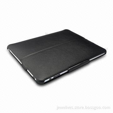 Leather Case for Apple's iPad, with Innovative 3-in-1 Design, Durable, and Tear Resistance